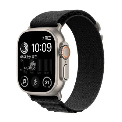 Apple Watch Ultra 2 49mm | GPS+Cellular | Cassa Titanio | Blue Alpine Loop l - Nuovo